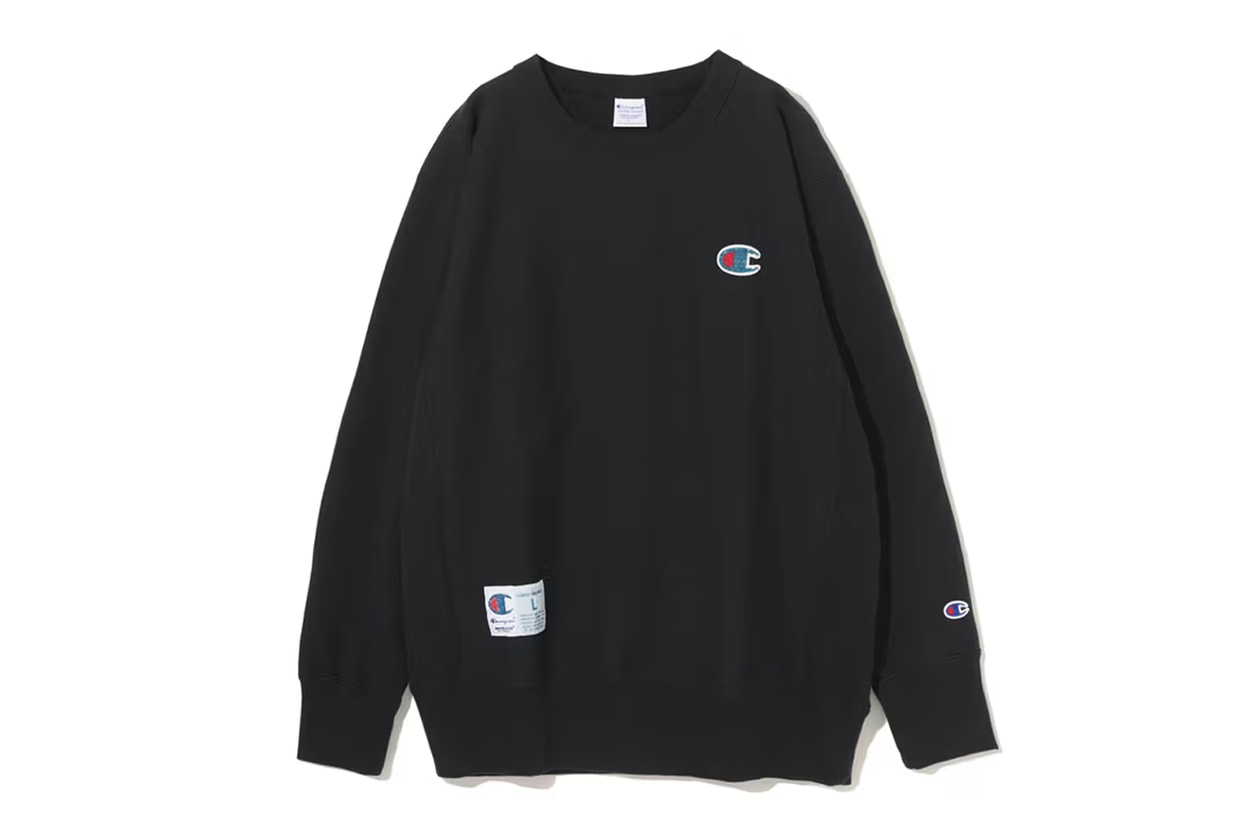 champion undercover exclusive sweatshirt sweatpants collaboration debut spring summer runway