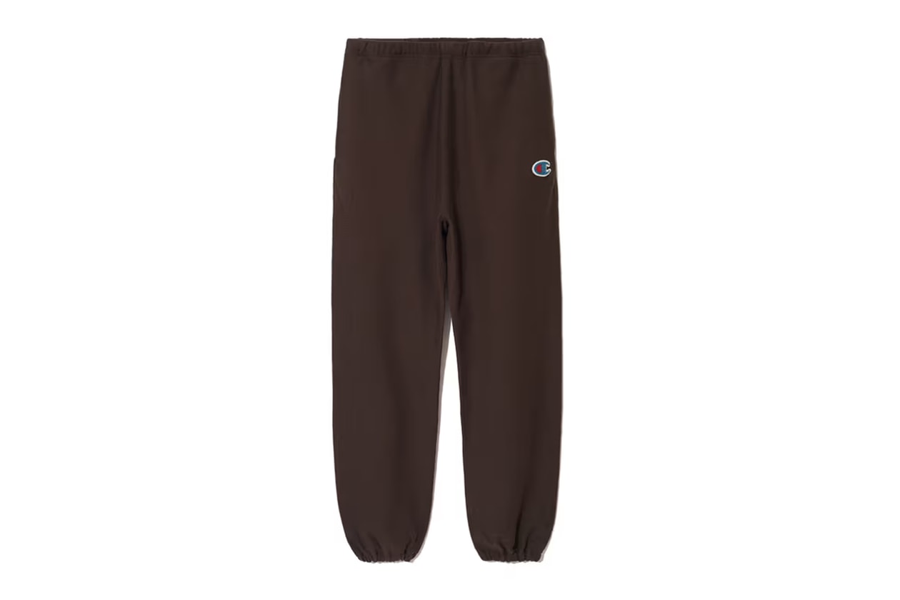 champion undercover exclusive sweatshirt sweatpants collaboration debut spring summer runway