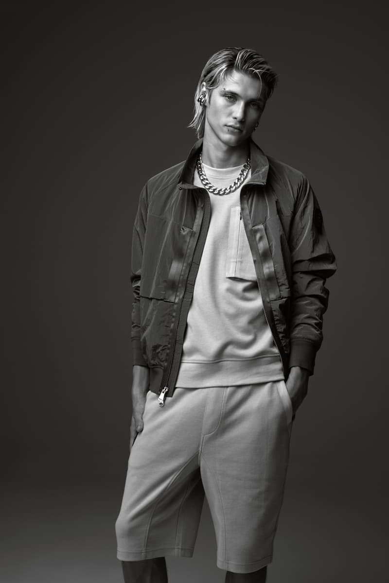 Blauer usa spring summer 2025 campaign lookbook Korea/milan enzo fusco james mollison seoul leather jacket bomber parachute pants vintage editorial