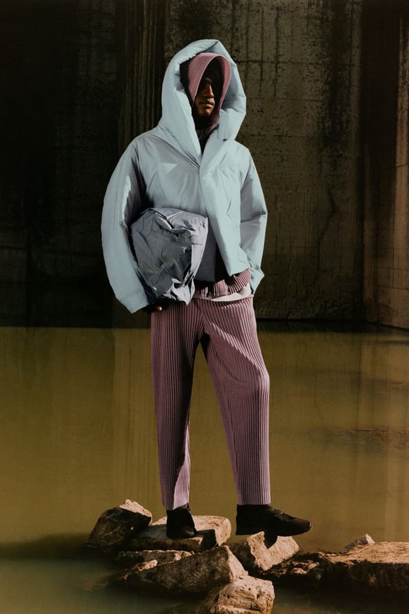 issey miyake homme plissé fall winter 2025 collection lookbook