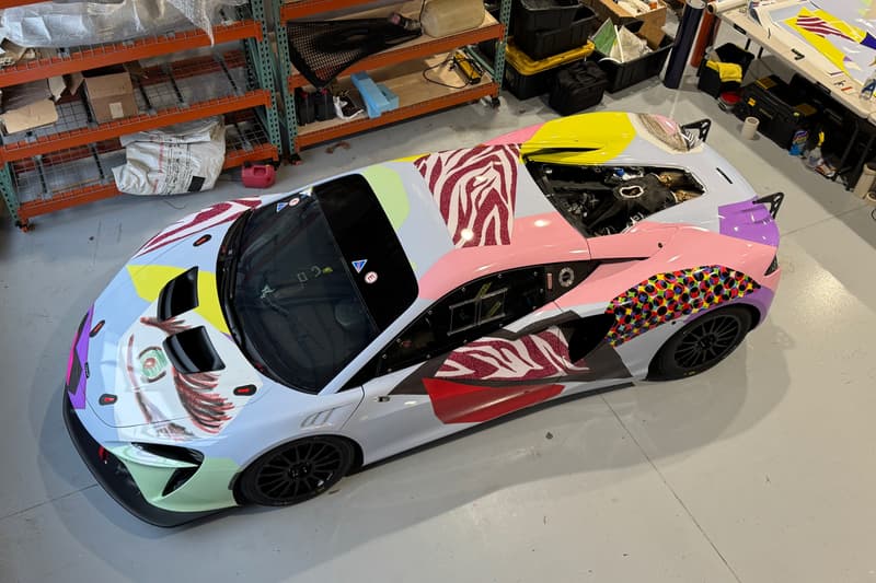 Mickalene Thomas Designs DART Car McLaren Art Artworks Artura