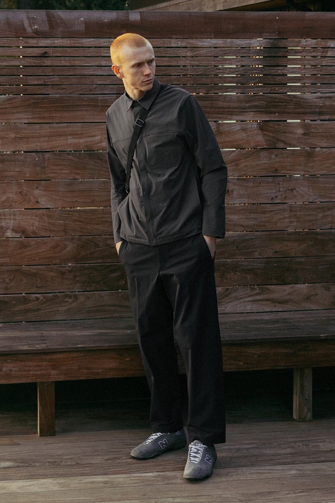 reigning champ spring 25 collection streetwear sportswear jacket pants t shirt polo black khaki navy white