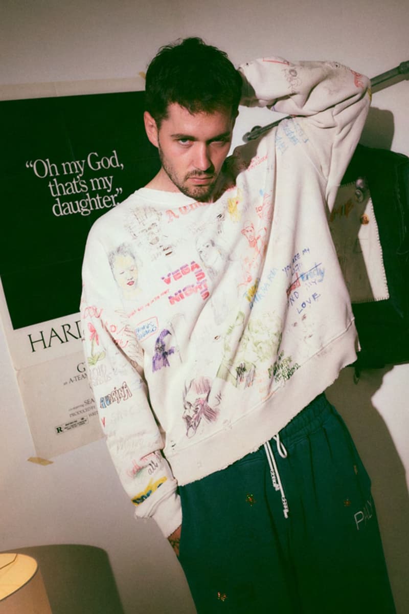 Paly Looks to "Hollywood’s Vices, Rebels and Icons" for Pre-Spring 2025 collection lookbook release info James Franco and Kyle Lindgren