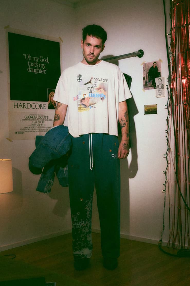 Paly Looks to "Hollywood’s Vices, Rebels and Icons" for Pre-Spring 2025 collection lookbook release info James Franco and Kyle Lindgren