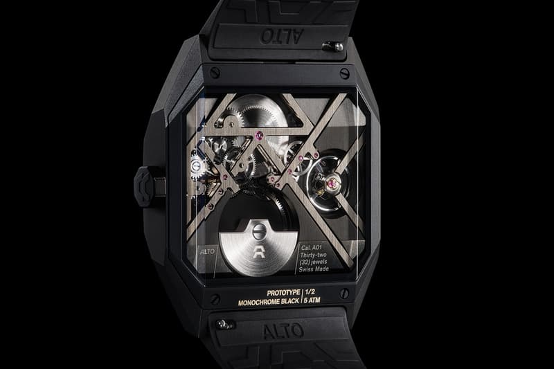 ALTO Art 01 Monochrome Editions Release Info Black Titanium Gray A01 Manufacture movement Raphaël Abeillon Thibaud Guittard