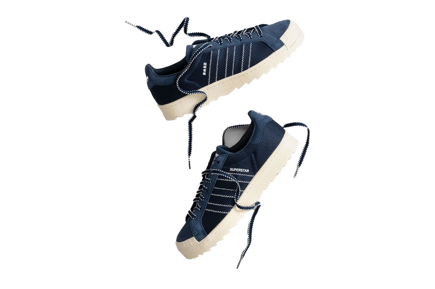 CLOT x adidas Superstar Breathe “Night Indigo” IH3644 collaboration release info 