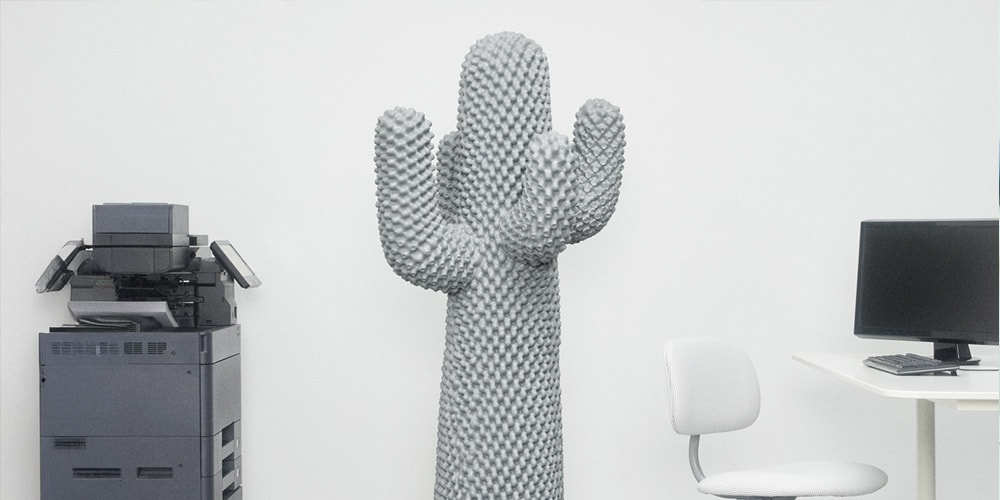 Gufram’s BORING CACTUS® Embraces a Muted Hue