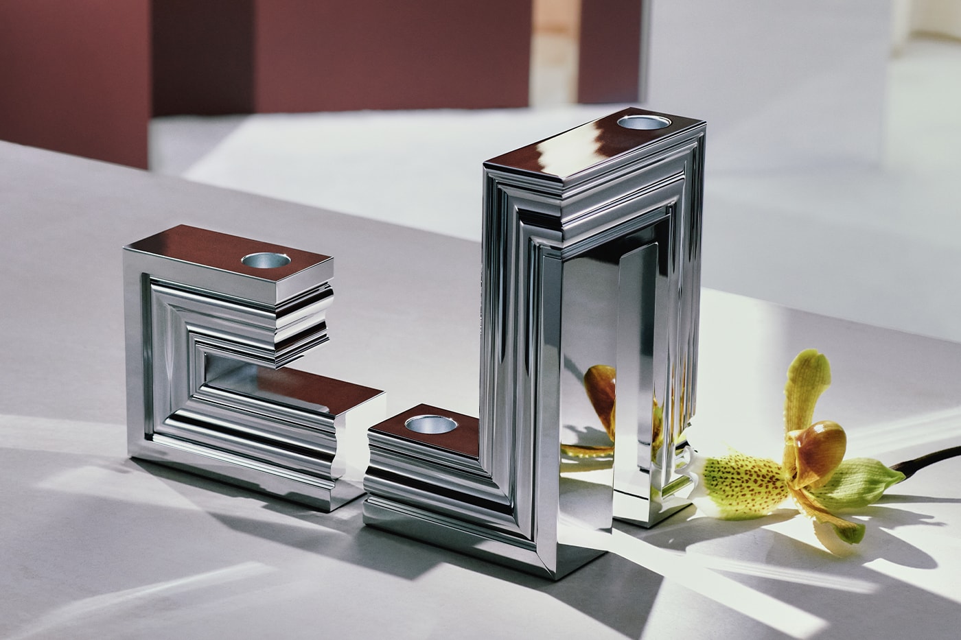 Mathias Kiss Christofle "Perspectives" Collection homeware tableware silverware design objects Info