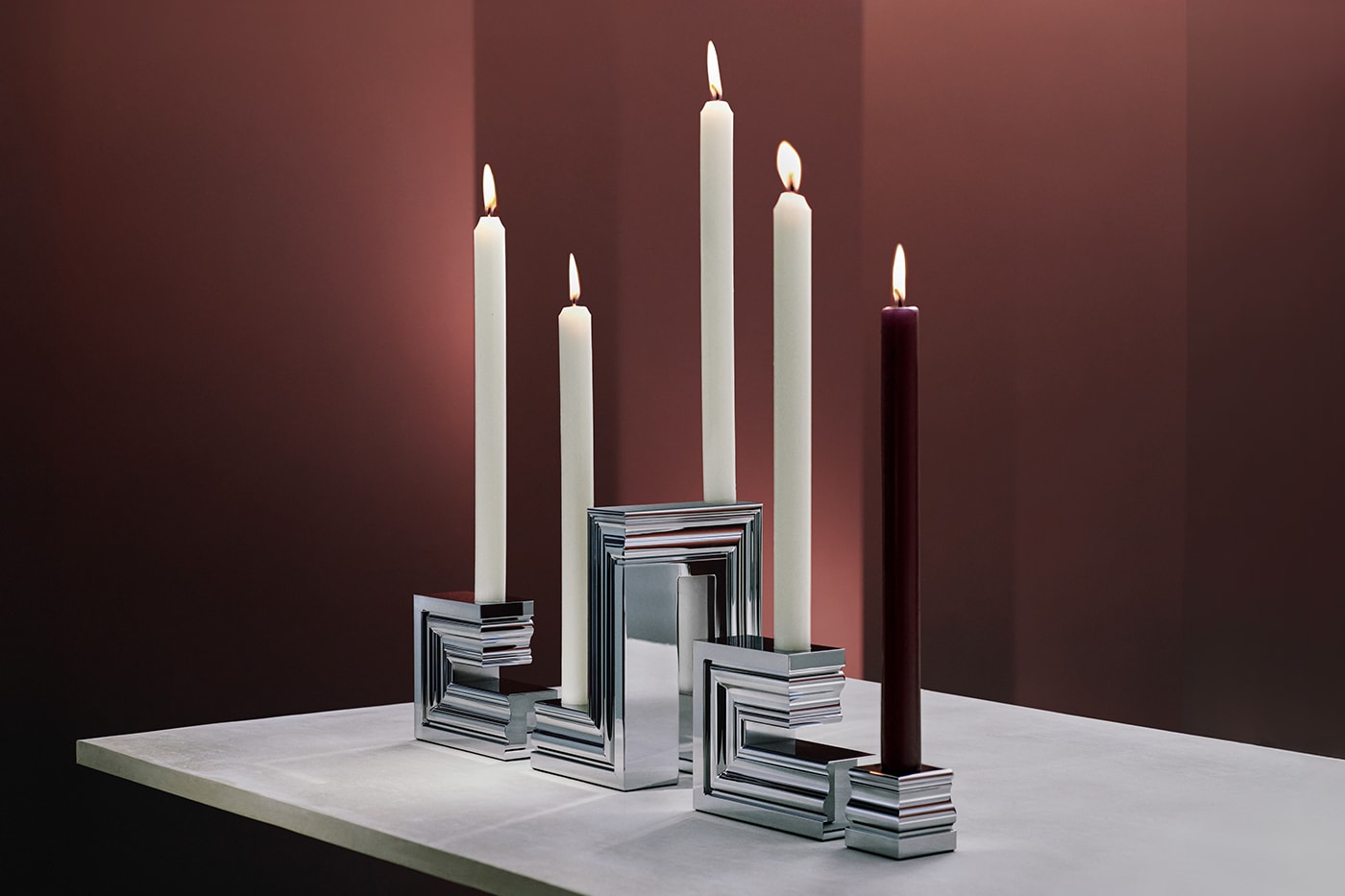 Mathias Kiss Christofle "Perspectives" Collection homeware tableware silverware design objects Info