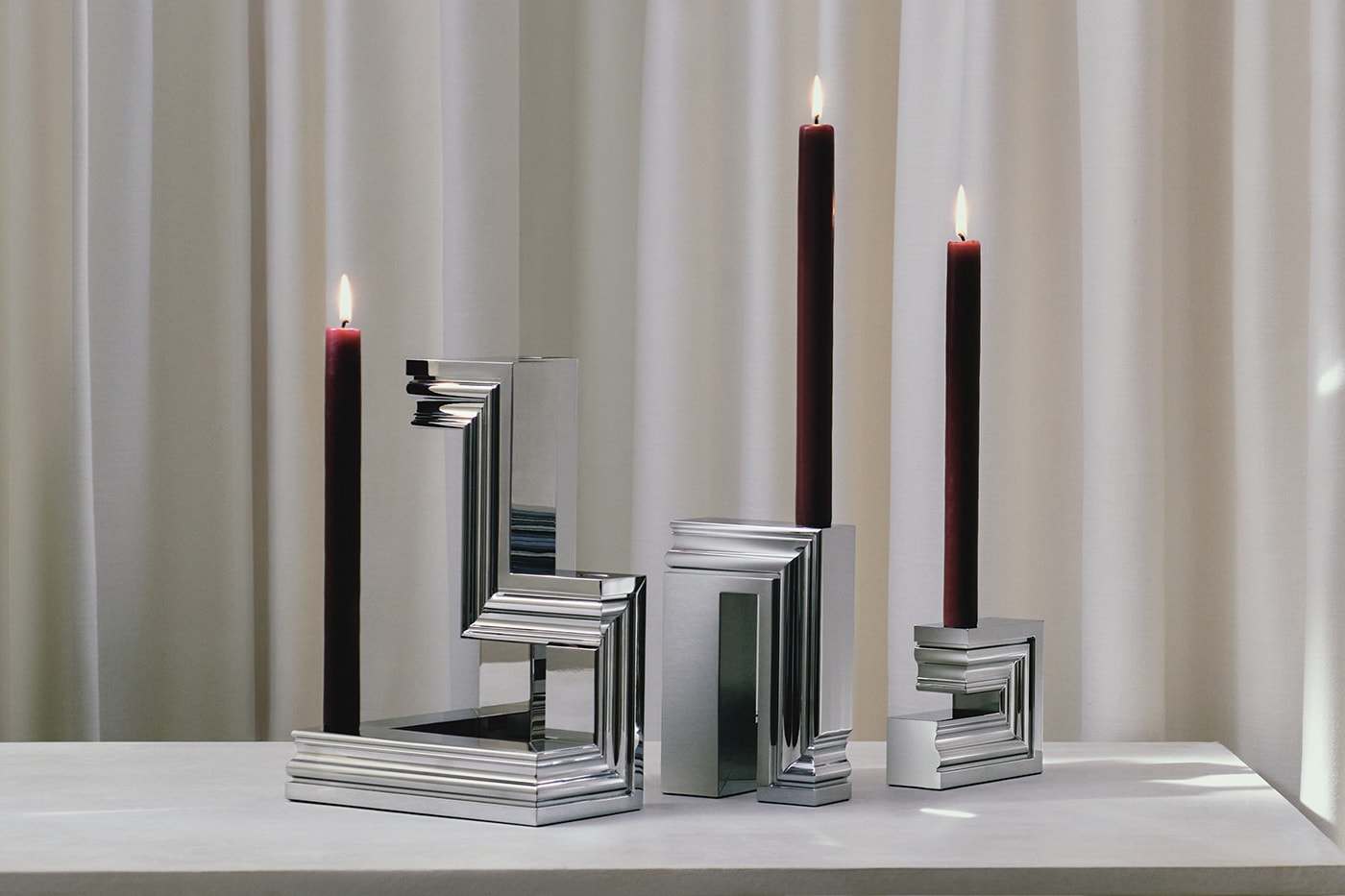 Mathias Kiss Christofle "Perspectives" Collection homeware tableware silverware design objects Info