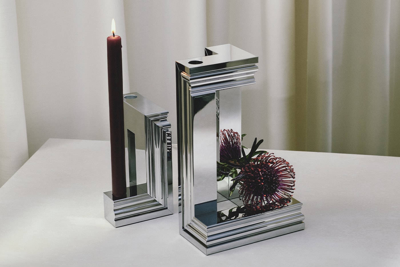 Mathias Kiss Christofle "Perspectives" Collection homeware tableware silverware design objects Info