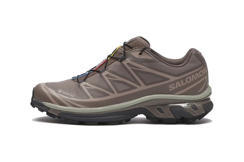 Salomon XT-6 GORE-TEX Lands in “Iron Etherea”  colorway release info sneaker silhouette drop goretex sportstyle 