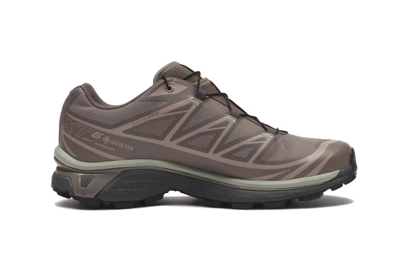 Salomon XT-6 GORE-TEX Lands in “Iron Etherea”  colorway release info sneaker silhouette drop goretex sportstyle 