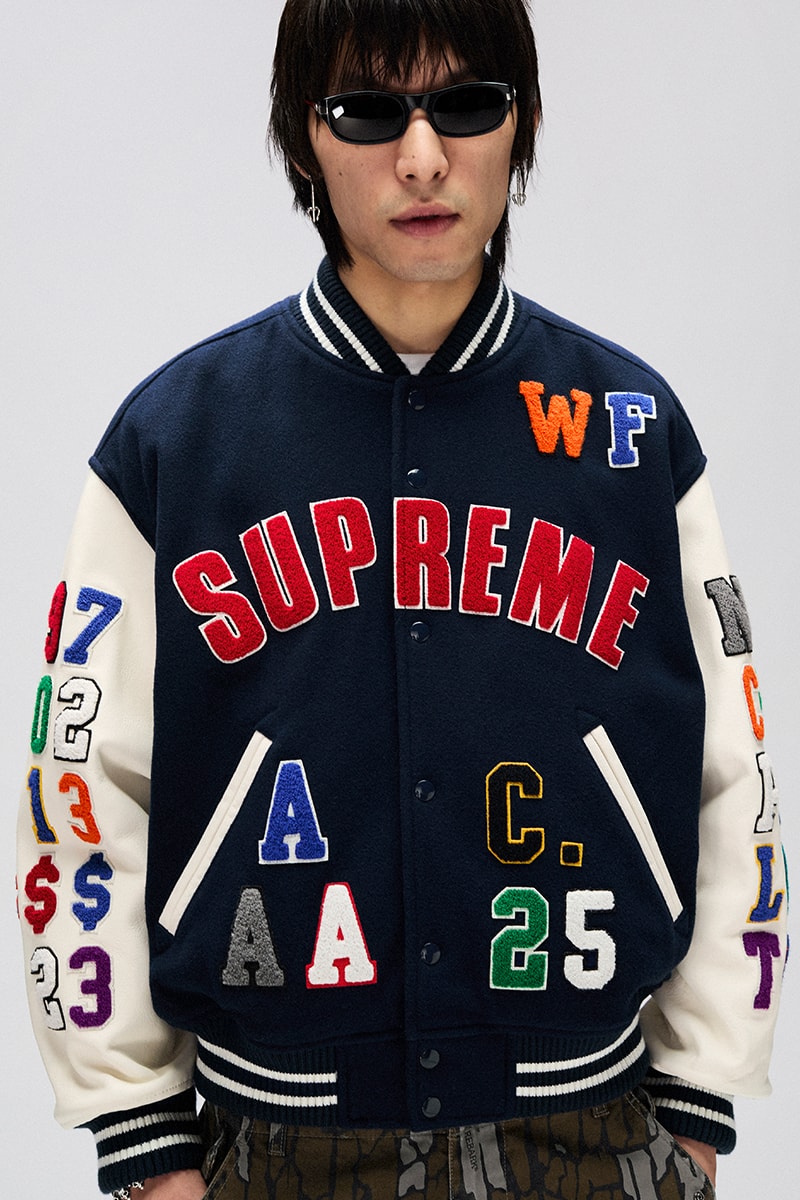 Supreme, SupremeSS25, DamienHirst, streetwear, AphexTwin, JeffHamilton, Umbro, GORETEX, luxuryfashion, Yonex, JacobAndCo, streetfashion, Ojas,