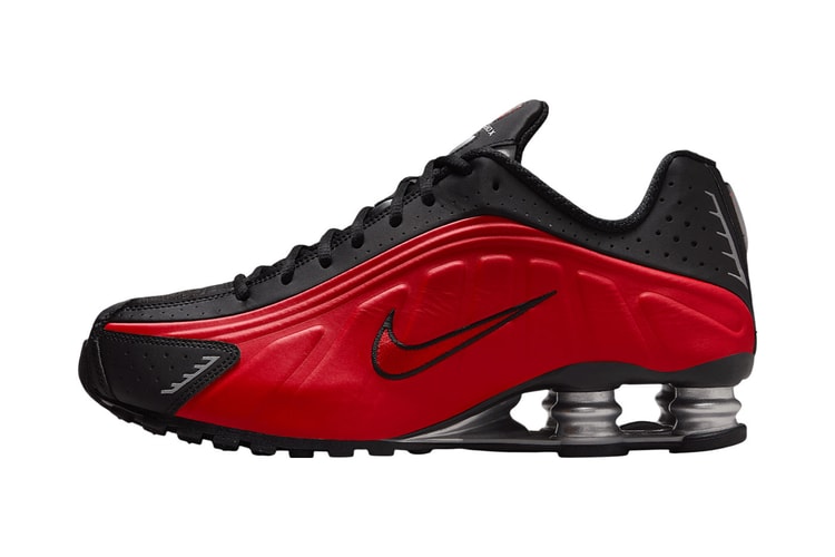 Nike Shox R4 Returns in Fiery “Black/Red”