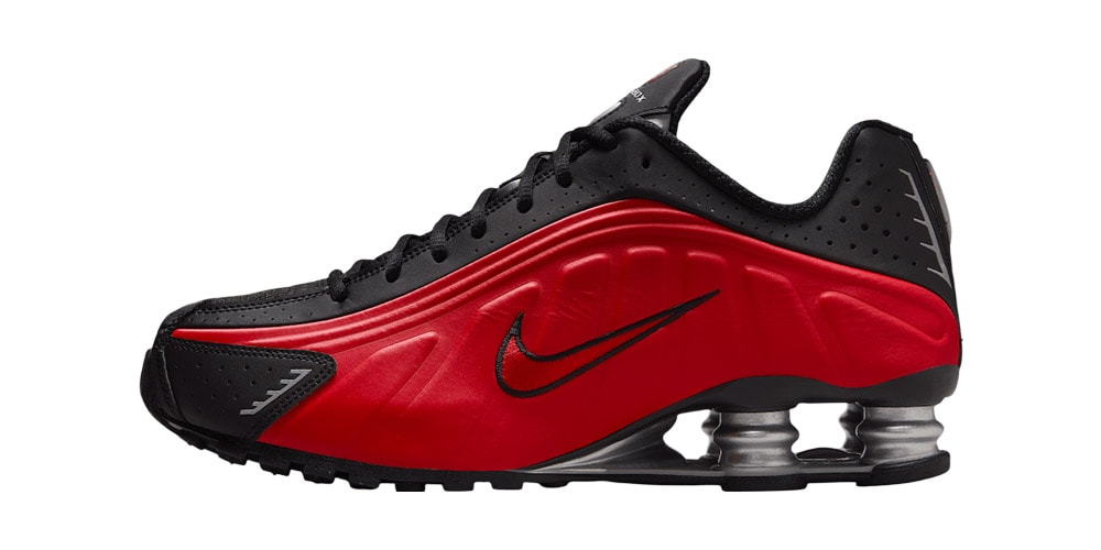 Nike Shox R4 Returns in Fiery “Black/Red”