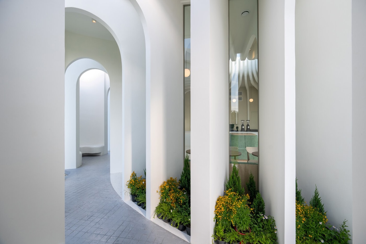 Unknown Surface Studio Curvy Dining Restaurant Bangkok Architecture Interior Design Info