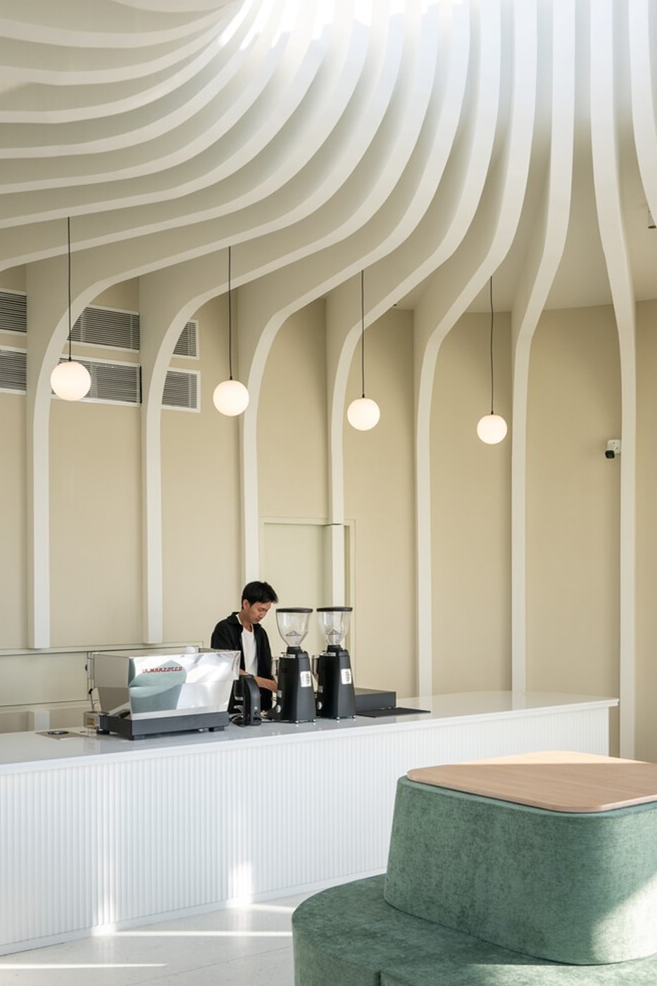 Unknown Surface Studio Curvy Dining Restaurant Bangkok Architecture Interior Design Info