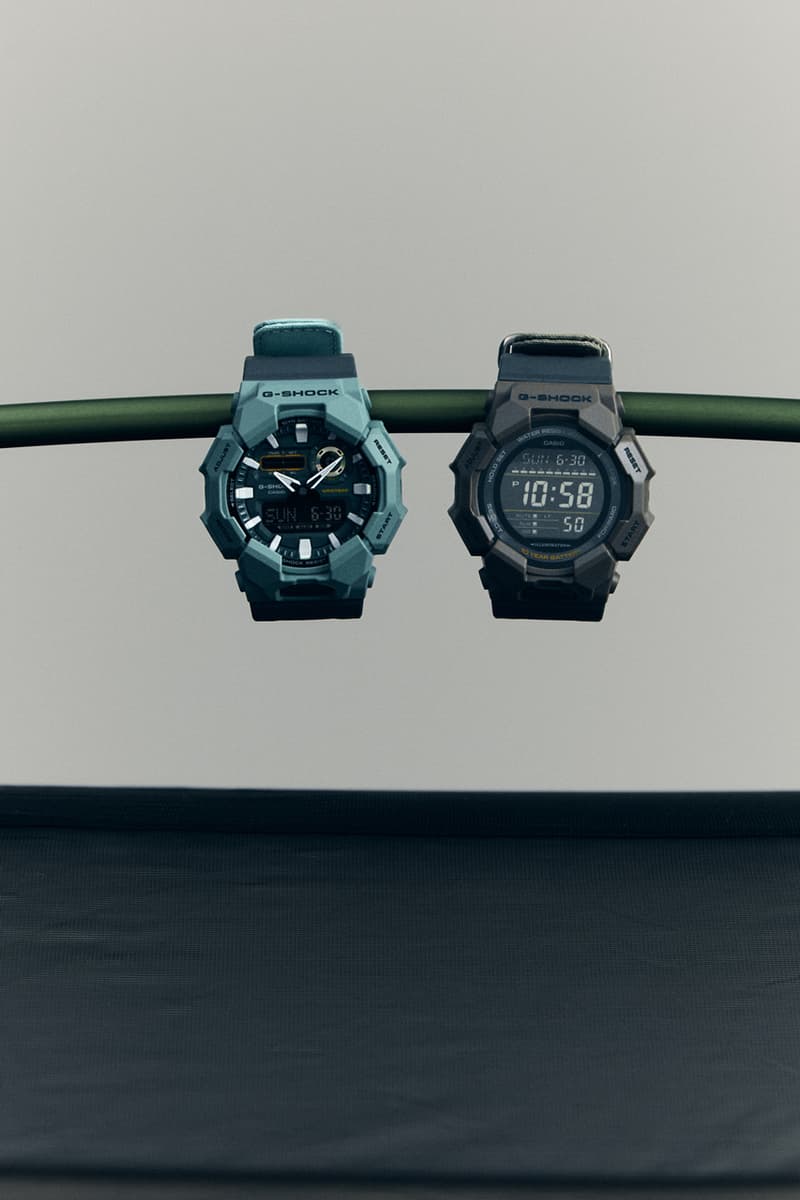G-SHOCK Urban Outdoor Collection CORDURA® re/cor™ GA-010CE-2A GD-010CE-5 Gorpcore Watches