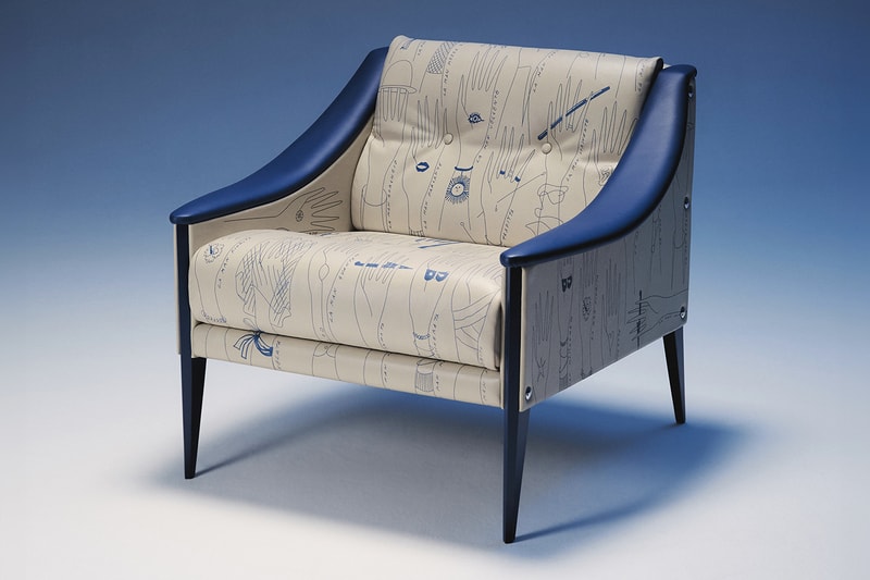 Gio Ponti Dezza Armchair Limited Edition Poltrana Fau Info furniture design Pelle Frau® ColorSphere Impact Less 26 stylized hands