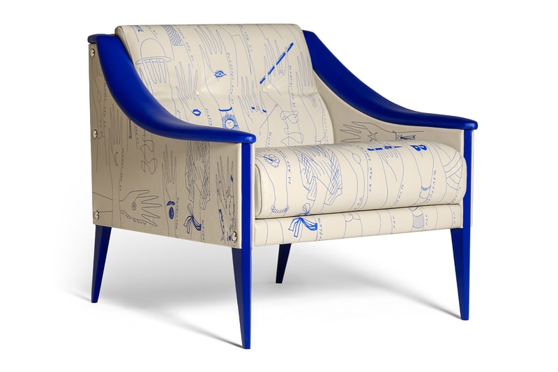 Gio Ponti Dezza Armchair Limited Edition Poltrana Fau Info furniture design Pelle Frau® ColorSphere Impact Less 26 stylized hands