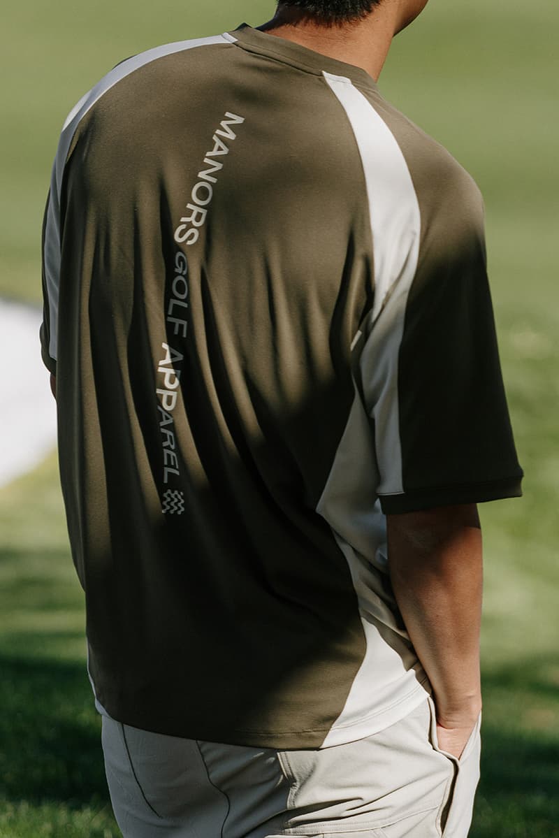 manors golf spring summer 25 drive to nowhere collection polo shirt windbreaker pants shorts