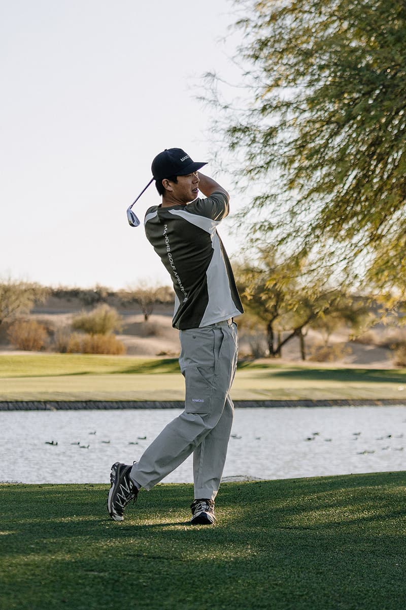 manors golf spring summer 25 drive to nowhere collection polo shirt windbreaker pants shorts