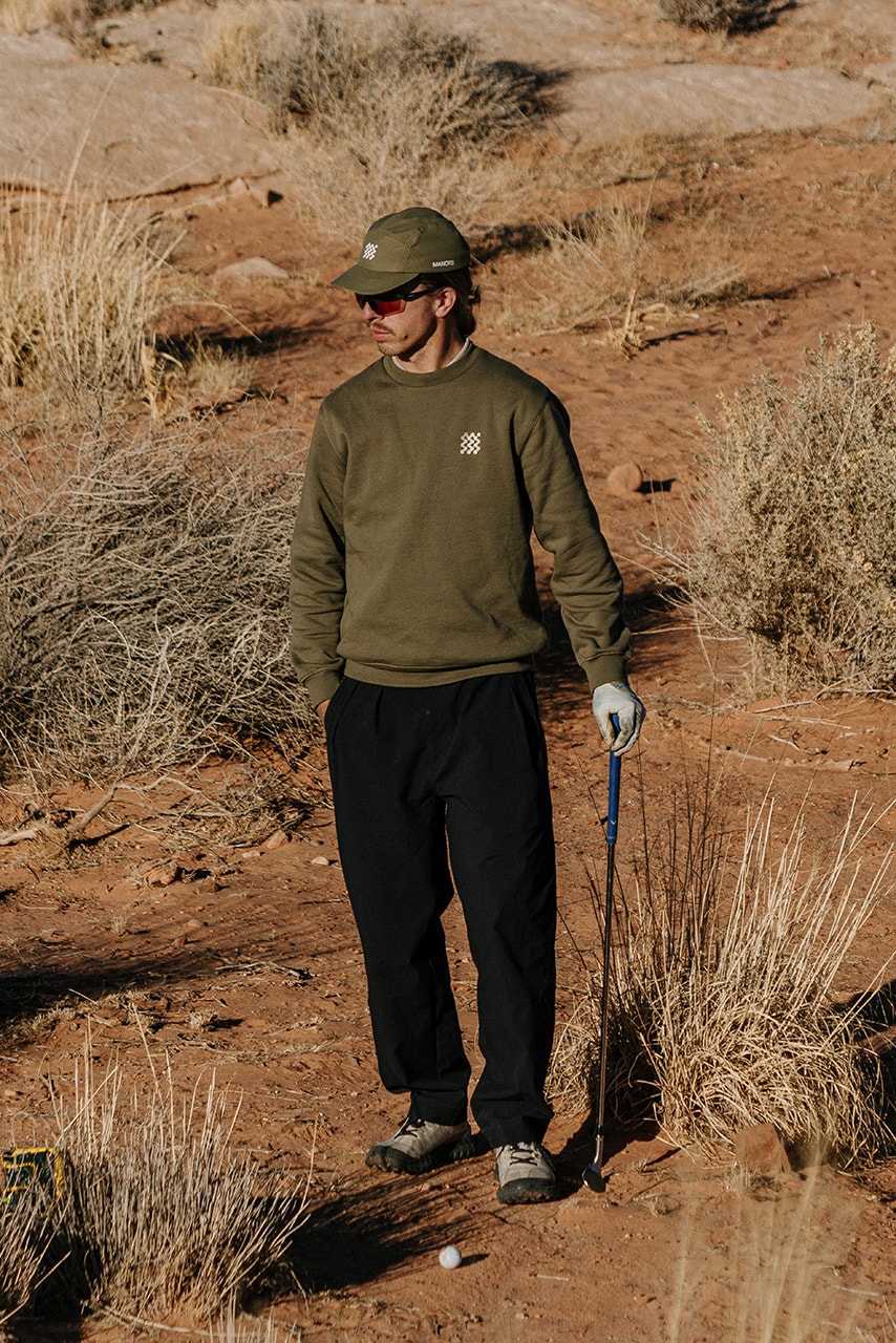 manors golf spring summer 25 drive to nowhere collection polo shirt windbreaker pants shorts 