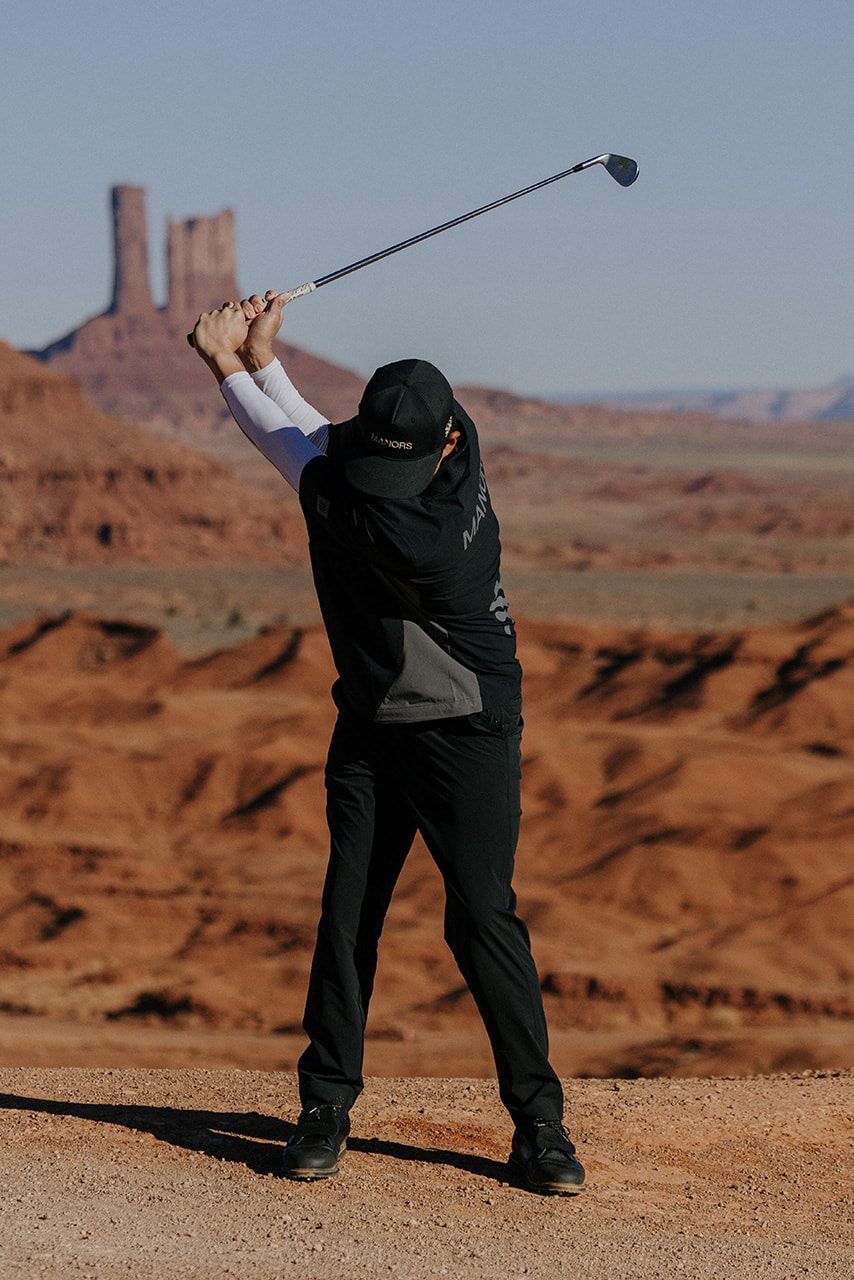 manors golf spring summer 25 drive to nowhere collection polo shirt windbreaker pants shorts 
