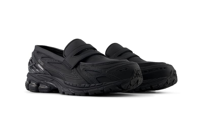 New Balance 1906L Loafers "Black" Release Info U1906LBN all black fourth version glossy tpu heel leather upper