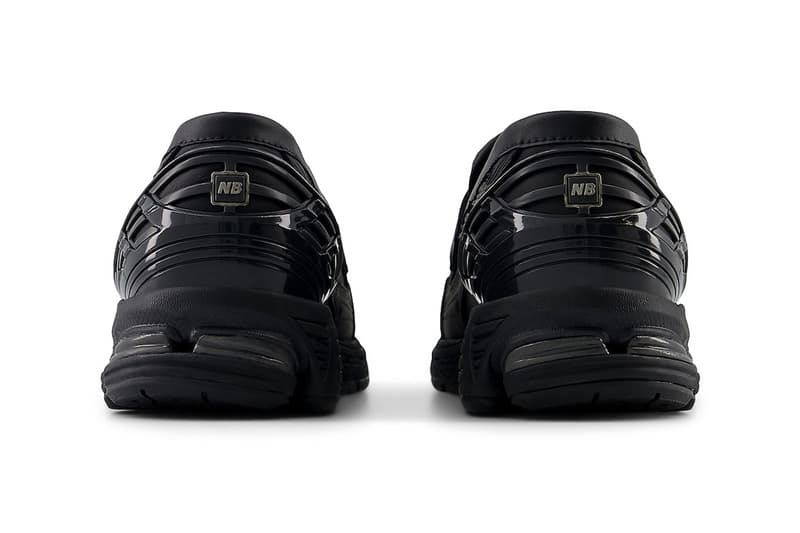 New Balance 1906L Loafers "Black" Release Info U1906LBN all black fourth version glossy tpu heel leather upper