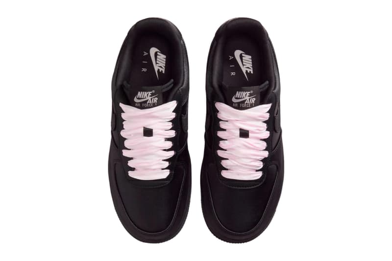 Nike Air Force 1 Low Black Satin IH2034-010 Release Info