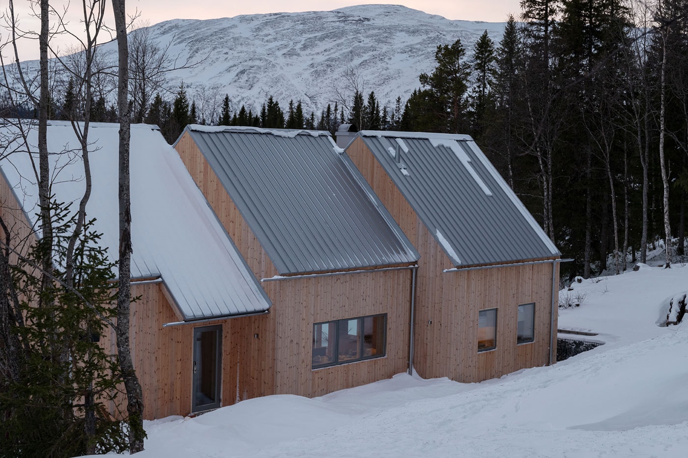 Note Design Studio Pine House Ottsjö First Architecture Project Info