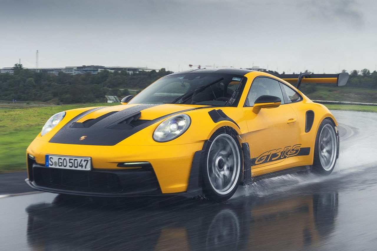 Porsche x Michelin Wet Weather Track Tire Info