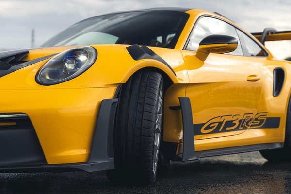 Porsche x Michelin Wet Weather Track Tire Info