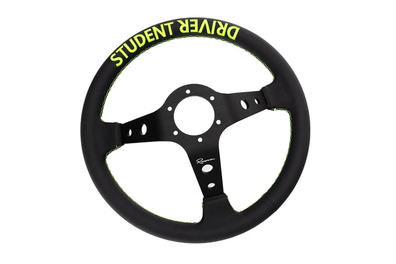 Student Driver x Renown SD Racing Steering Wheel Release Info