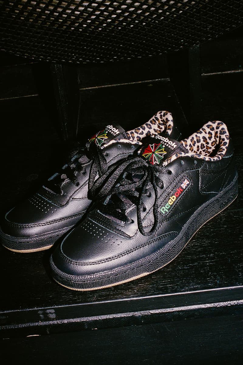 WACKO MARIA Adds Leopard Print to the Reebok Club C 85 release sneaker info drop 