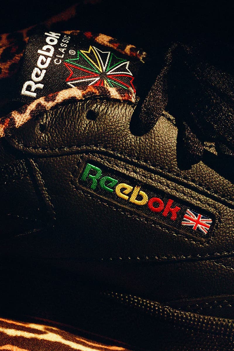 WACKO MARIA Adds Leopard Print to the Reebok Club C 85 release sneaker info drop