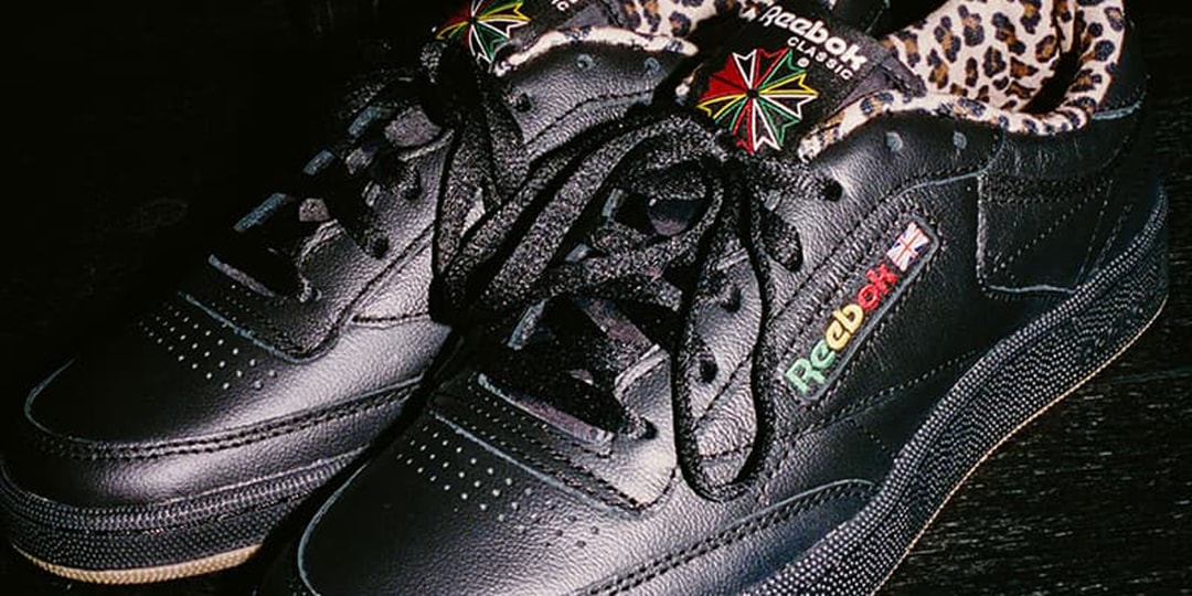 WACKO MARIA Adds Leopard Print to the Reebok Club C 85