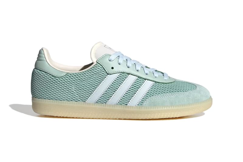 adidas Samba OG "Tactile Blue" "Hazy Green" JI3178 JI3179 Release Info 