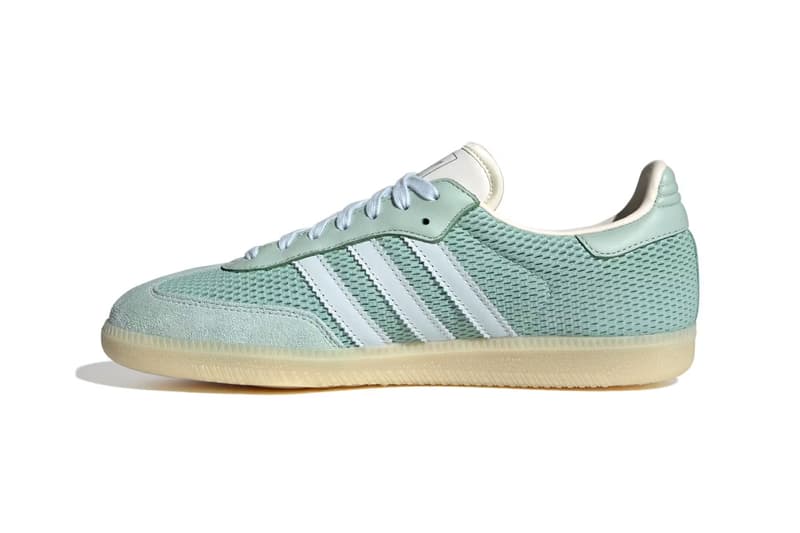 adidas Samba OG "Tactile Blue" "Hazy Green" JI3178 JI3179 Release Info 