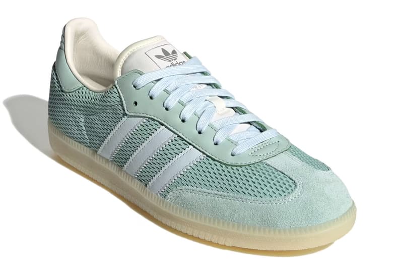 adidas Samba OG "Tactile Blue" "Hazy Green" Info | Hypebeast adidas Samba OG "Tactile Blue" "Hazy Green" Info | Hypebeast