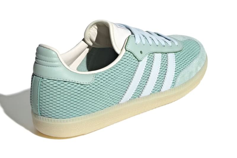 adidas Samba OG "Tactile Blue" "Hazy Green" JI3178 JI3179 Release Info 