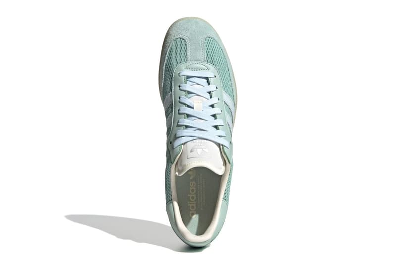 adidas Samba OG "Tactile Blue" "Hazy Green" JI3178 JI3179 Release Info 