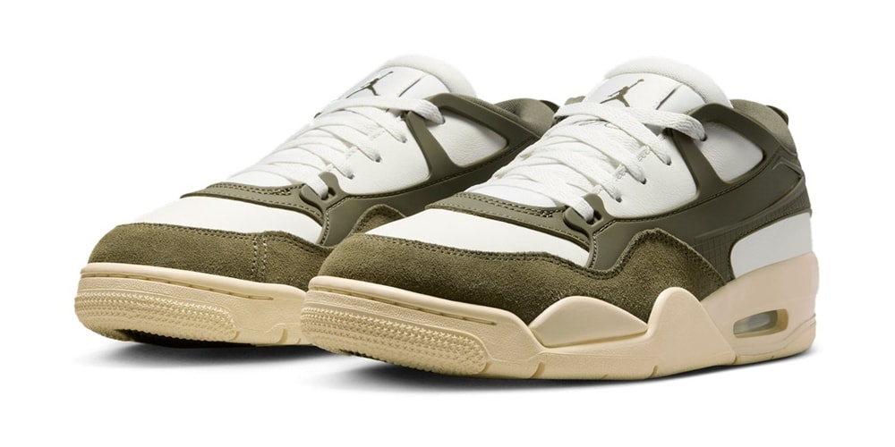 Official Look at the Air Jordan 4 RM "Medium Olive"