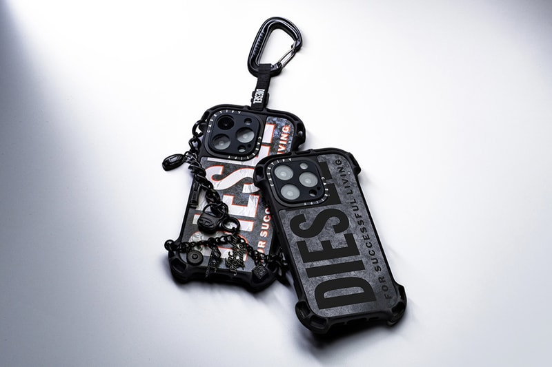 CASETiFY Drops Fashion-Infused Diesel Collaboration iphone accessories phone cases fashion italian brand ss25 grunge bandana 