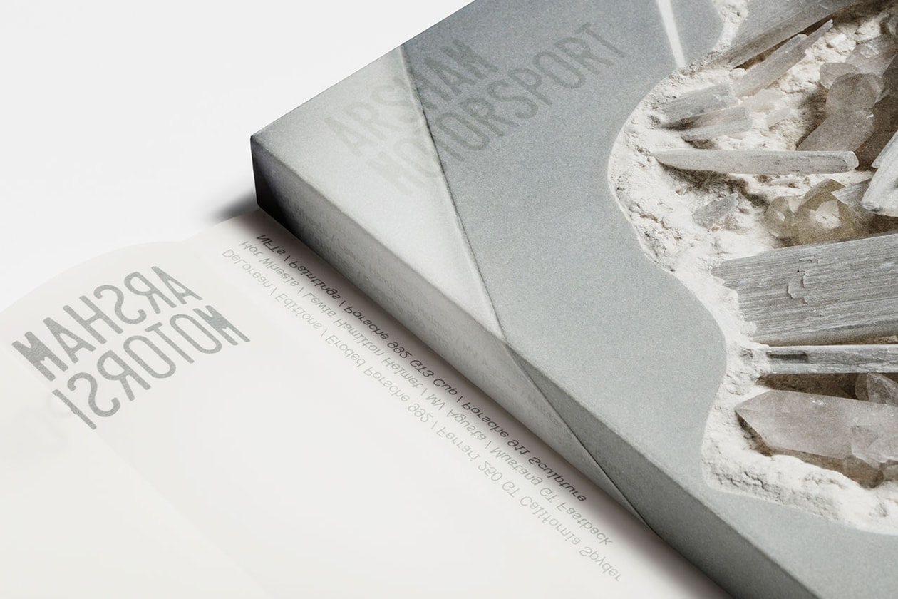 ERG x Daniel Arsham Arsham Motorsport Book Release Info