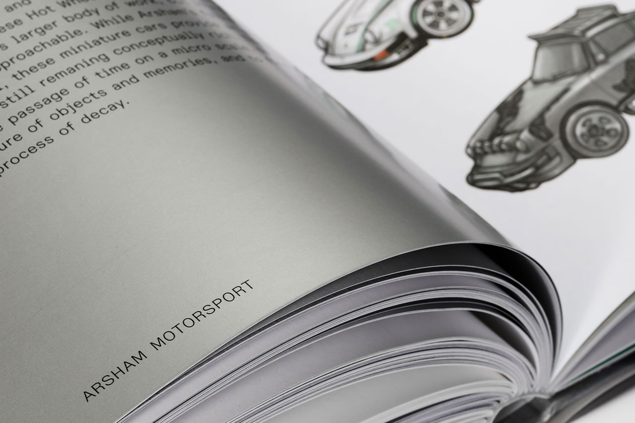 ERG x Daniel Arsham Arsham Motorsport Book Release Info