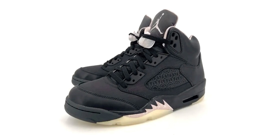First Look at Paris Saint-Germain's Air Jordan 5 "Off Noir"