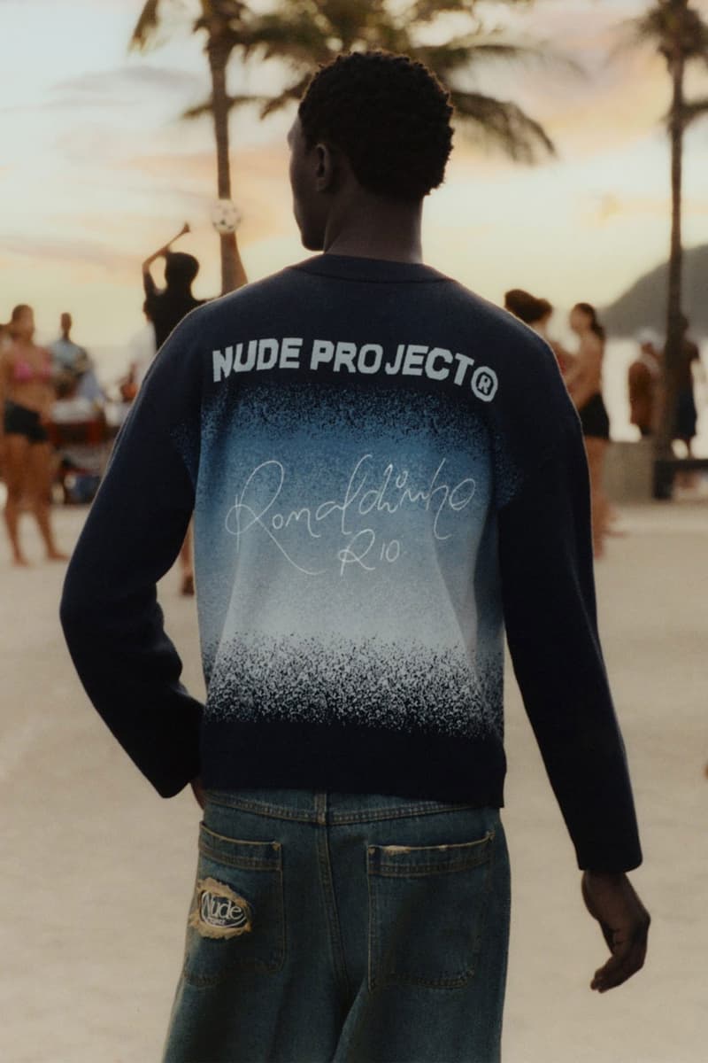 Ronaldinho x Nude Project “Lil Kid, Big Dreams” Collection Release Info streetwear brazil beach athletic wear rio de janeiro